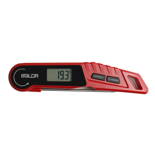 Купить Термометр для пищевых продуктов BALDR B0371T, красный